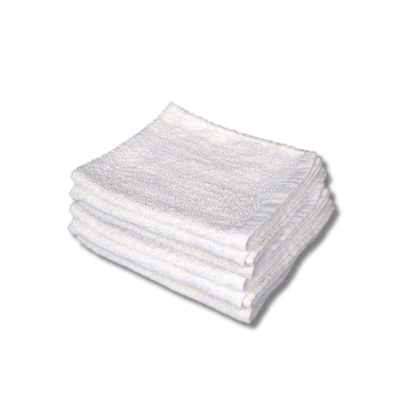 NTQG Workhorse Terry Towels - 14" × 17" - 100% Cotton - 8lb box (approx 60 count)
